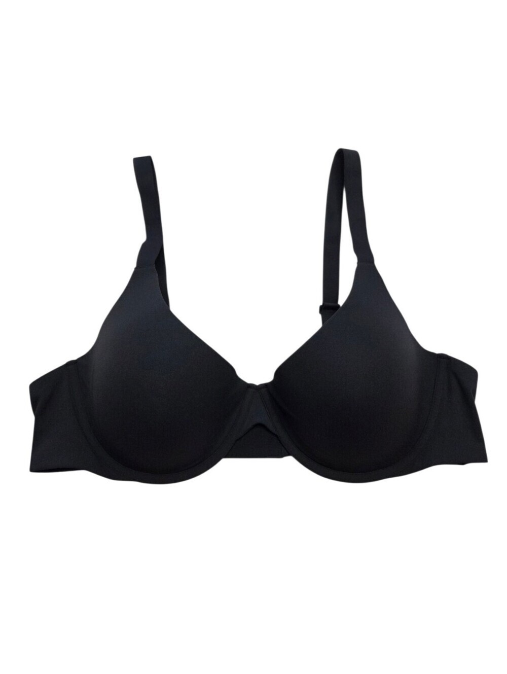 Skims FITS EVERYBODY TSHIRT BRA Onyx Black 44C NWOT